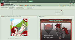 Desktop Screenshot of firestorm-can.deviantart.com