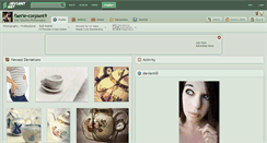 Desktop Screenshot of faerie-corpse69.deviantart.com