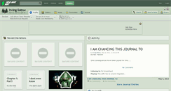 Desktop Screenshot of irving-sotnw.deviantart.com
