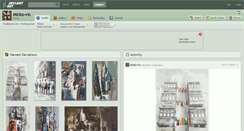 Desktop Screenshot of micko-vic.deviantart.com