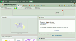 Desktop Screenshot of pikachutheninjakitty.deviantart.com