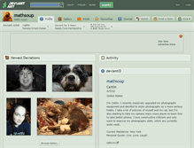 Tablet Screenshot of mathsoup.deviantart.com
