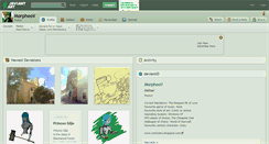 Desktop Screenshot of morpheov.deviantart.com