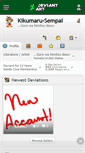 Mobile Screenshot of kikumaru-sempai.deviantart.com