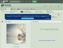 Tablet Screenshot of oguzceng.deviantart.com