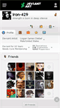 Mobile Screenshot of iron-429.deviantart.com