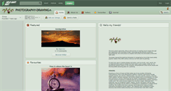 Desktop Screenshot of photography-drawing.deviantart.com