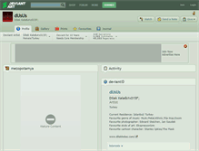 Tablet Screenshot of dusus.deviantart.com