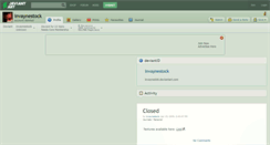 Desktop Screenshot of invaynestock.deviantart.com