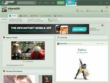 Tablet Screenshot of aikaresgirl.deviantart.com