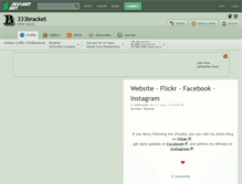 Tablet Screenshot of 333bracket.deviantart.com