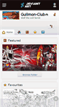 Mobile Screenshot of guilmon-club.deviantart.com