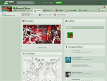 Tablet Screenshot of guilmon-club.deviantart.com