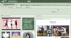 Desktop Screenshot of pinksakuraflower1.deviantart.com