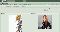 Desktop Screenshot of nicibanana.deviantart.com