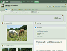 Tablet Screenshot of earthtones-photos.deviantart.com