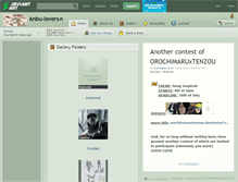 Tablet Screenshot of anbu-lovers.deviantart.com
