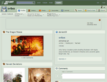 Tablet Screenshot of ovibos.deviantart.com