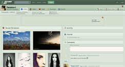 Desktop Screenshot of paraskevi.deviantart.com
