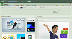Desktop Screenshot of metroui.deviantart.com