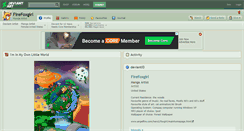 Desktop Screenshot of firefoxgirl.deviantart.com