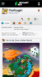 Mobile Screenshot of firefoxgirl.deviantart.com