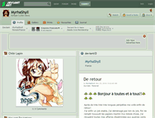 Tablet Screenshot of myrhashyll.deviantart.com