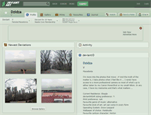 Tablet Screenshot of dzidza.deviantart.com