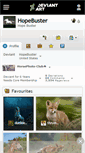 Mobile Screenshot of hopebuster.deviantart.com
