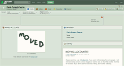 Desktop Screenshot of dark-forest-faerie.deviantart.com