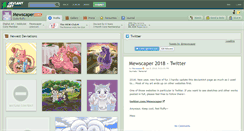 Desktop Screenshot of mewscaper.deviantart.com