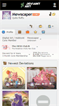 Mobile Screenshot of mewscaper.deviantart.com