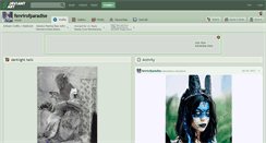 Desktop Screenshot of fenrirofparadise.deviantart.com