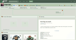 Desktop Screenshot of dragonicgirl.deviantart.com
