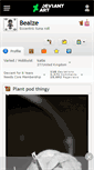 Mobile Screenshot of bealze.deviantart.com