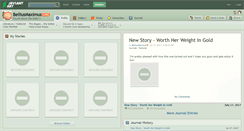Desktop Screenshot of belliusmaximus.deviantart.com