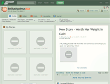 Tablet Screenshot of belliusmaximus.deviantart.com