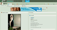 Desktop Screenshot of angiepoo.deviantart.com