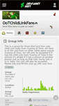 Mobile Screenshot of ootchildlinkfans.deviantart.com
