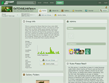 Tablet Screenshot of ootchildlinkfans.deviantart.com