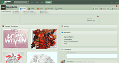 Desktop Screenshot of isa-pinheiro.deviantart.com