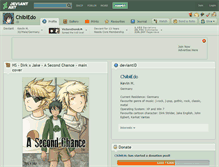 Tablet Screenshot of chibiedo.deviantart.com