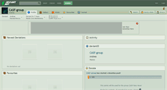 Desktop Screenshot of casf-group.deviantart.com