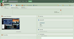Desktop Screenshot of jvanbarel.deviantart.com