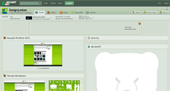 Desktop Screenshot of designjunkee.deviantart.com