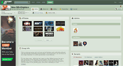 Desktop Screenshot of new-sith-empire.deviantart.com