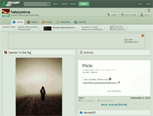 Tablet Screenshot of halucynowa.deviantart.com