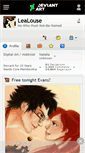 Mobile Screenshot of lealouse.deviantart.com