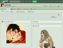 Tablet Screenshot of lealouse.deviantart.com