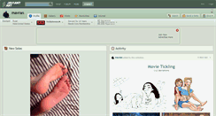 Desktop Screenshot of mavran.deviantart.com
